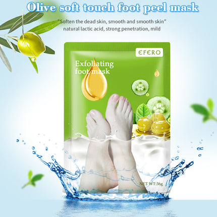 Peekaboo Studio Exfoliating Foot Mask - Dead Skin Remover & Moisturize