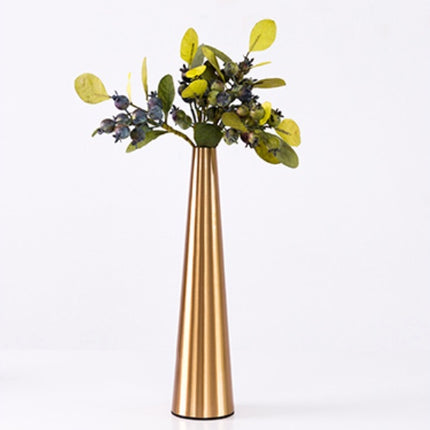 Peekaboo Studio Artificial Flower Decoration with Iron Vase for Living