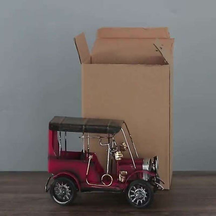 Handcrafted Vintage Iron Classic Car Model - Nostalgic Decor by Candy Tuesday