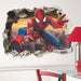 3D Spiderman Wall Decals for Kids' Room Transformation