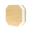 White maple / 103x103x30mm
