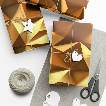 Elegant 3D Handmade Gift Wrap Paper Collection - Available in Matte & Satin Finishes - Proudly Made in the USA