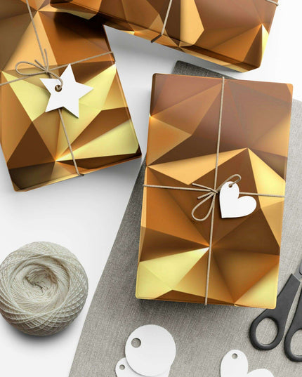 Elegant 3D Handmade Gift Wrap Paper Collection - Available in Matte & Satin Finishes - Proudly Made in the USA