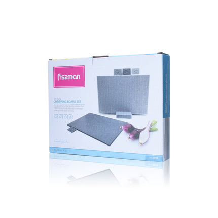 Kitchen Multifunctional Cutting Board Set Non Slip Antibacterial Plastic Mats