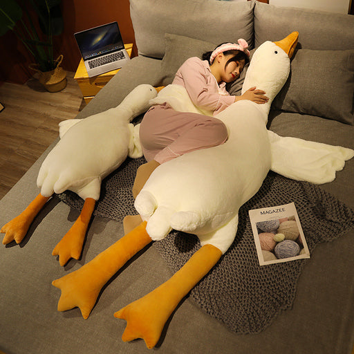 Goosey White Plush Pillow - Enchanting Kids' Heirloom