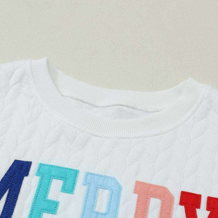 Joyful Spirit Cable Knit Sweater in Classic White