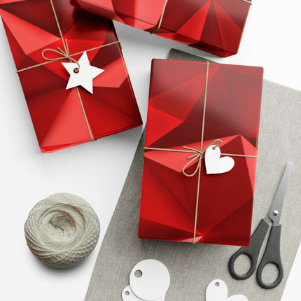 Eco-Friendly Elegance: Luxe Christmas Gift Wrap Set in Matte & Satin