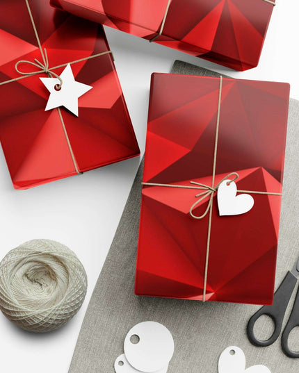 Eco-Friendly Elegance: Luxe Christmas Gift Wrap Set in Matte & Satin