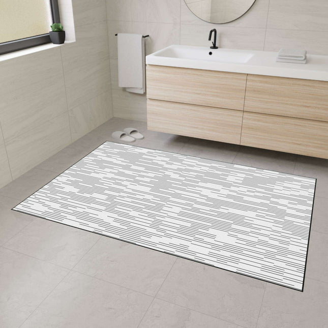 Luxurious Geometric Anti-Slip Area Rug with Executive Design