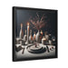 Elite Matte Canvas Print with Sustainable Black Pinewood Frame
