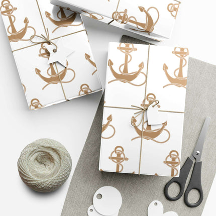 Nautical Elegance: Premium Gift Wrap Collection - Made in the USA