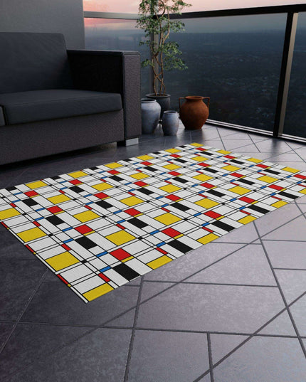 Elegant Chenille Outdoor Rug for Chic Exteriors