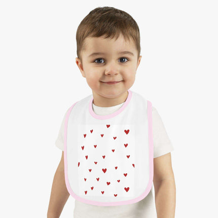 Stylish Baby Fleece Feeding Bib - Soft, Cozy, and Practical for Mealtime