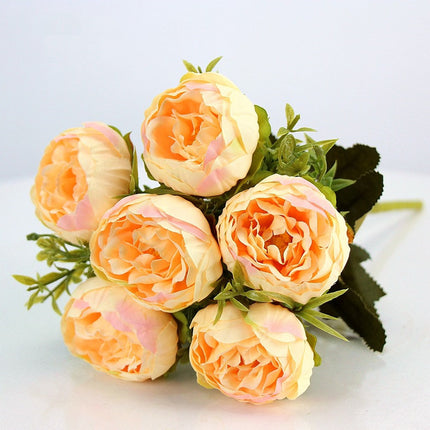 Peekaboo Studio European Style Artificial Flower with Core Spun Design
