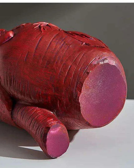 Anatomical Heart Artistry Resin Vase - Unique Home Accent Decor