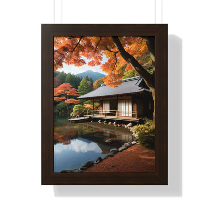 Tranquil Japanese Zen Garden Wall Art - Eco-Friendly Decor for a Serene Home