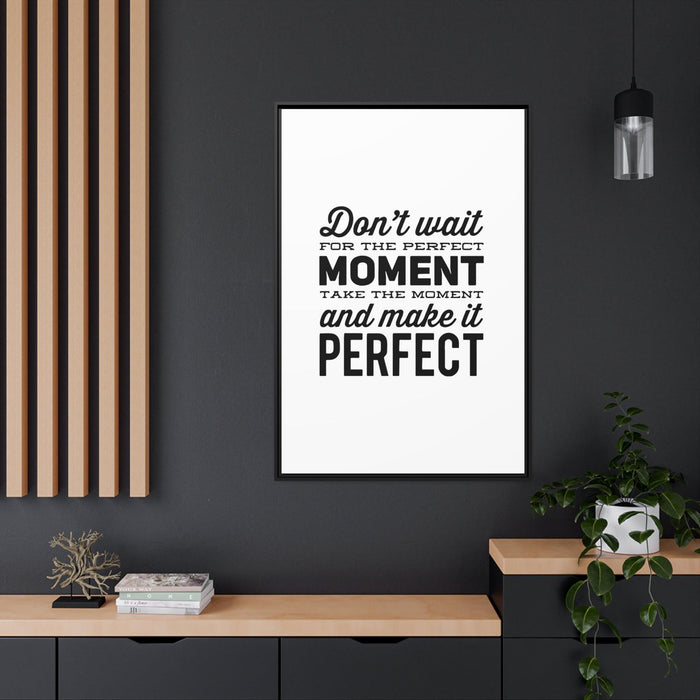Sophisticated Inspirational Matte Canvas - Elite House Collection