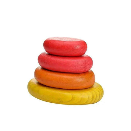 Colorful Wooden Building Blocks Kit for Creative Learning and Logical Development