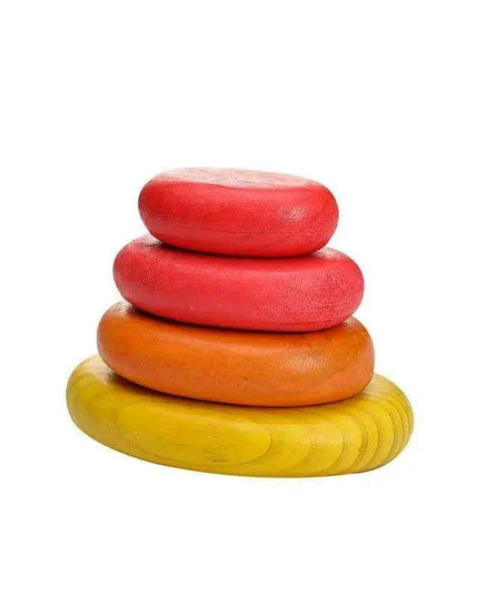 Colorful Wooden Building Blocks Kit for Creative Learning and Logical Development