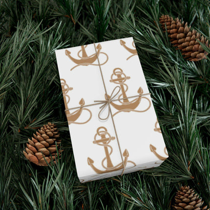 Nautical Elegance: Premium Gift Wrap Collection - Made in the USA