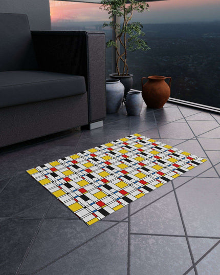 Elegant Chenille Outdoor Rug for Chic Exteriors