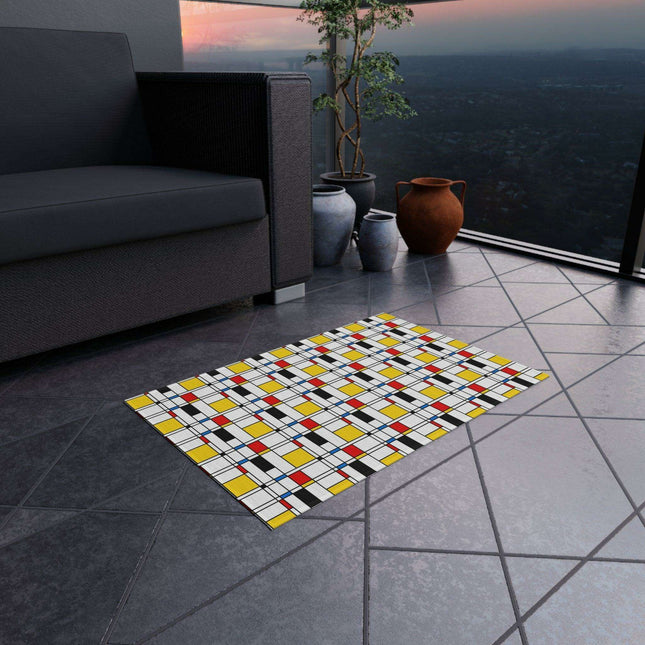 Elegant Chenille Outdoor Rug for Chic Exteriors