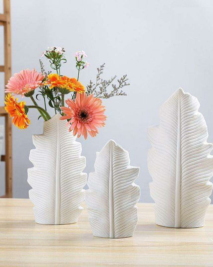 Artistic Scandinavian Porcelain Vase with Unique Floral Glaze