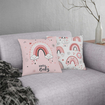 Elegant Nordic Waterproof Floral Cushions: Perfect for Indoor and Outdoor Living