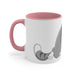 Vibrant Cat Lover's Custom Mug - Stylish 11oz Color Pop Creation