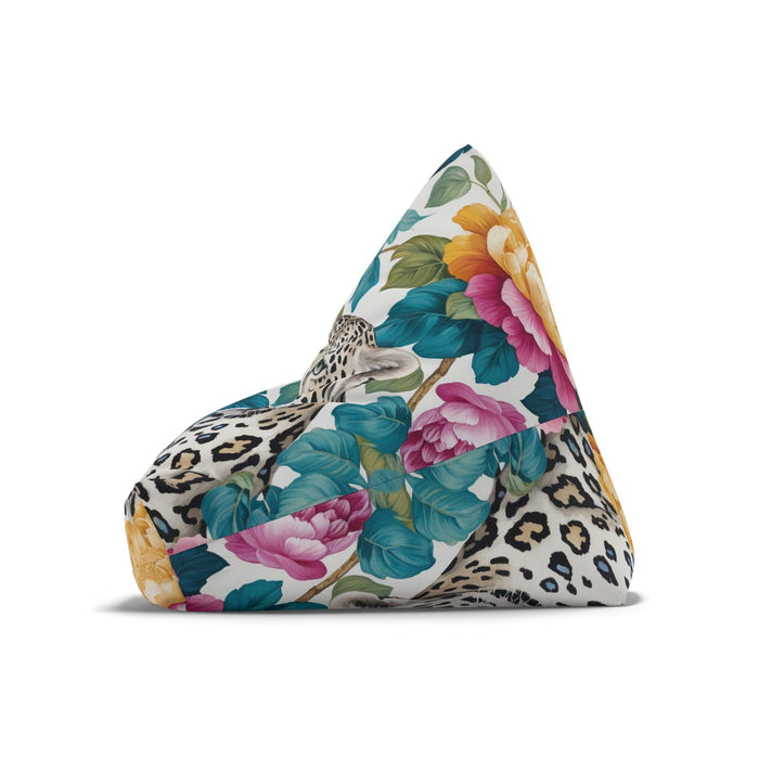 Leopard Print Bean Bag Chair Cover - Luxurious, Modern, and Durable