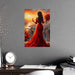 Elegant Red Wine Wedding Matte Posters - Sophisticated Decor Prints with Matte Finish