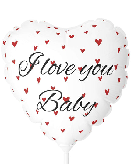 Elegant Red Matte Heart Balloon Ensemble - Premium Round & Heart-Shaped Collection