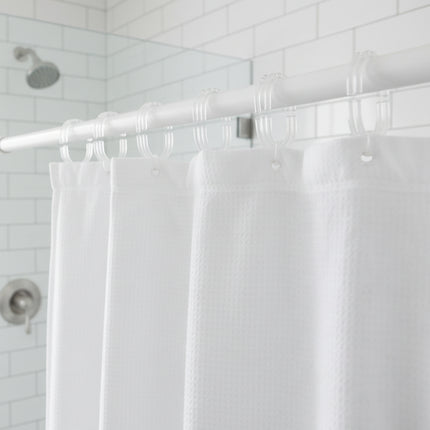 Transparent round C-type shower curtain rod shower curtain curtain wat