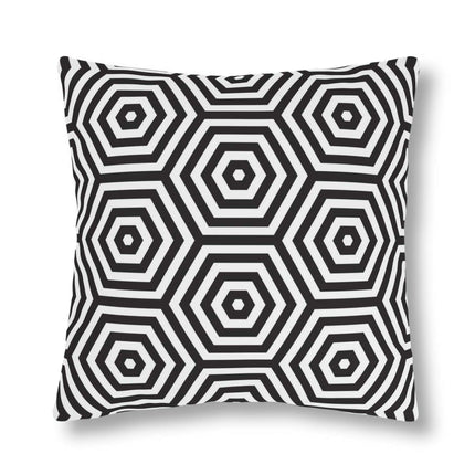 Stylish Waterproof Geometric Floral Throw Pillows for Indoor and Outdoor Decor