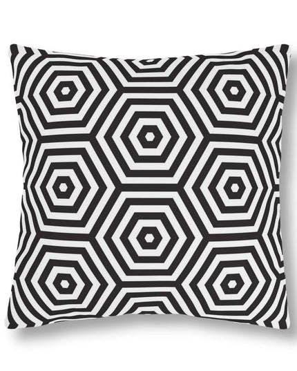 Stylish Waterproof Geometric Floral Throw Pillows for Indoor and Outdoor Decor