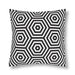 Water-Resistant Geometric Blossom Outdoor Cushions with Effortless-Clean Innovation