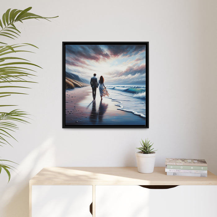 Beach Serenity - Elite Canvas Art Frame
