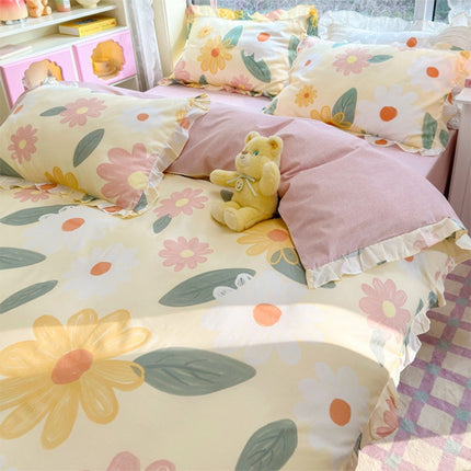 Peekaboo Studio Fashion Cotton Quilt Cover - Soft & Durable for Dorms