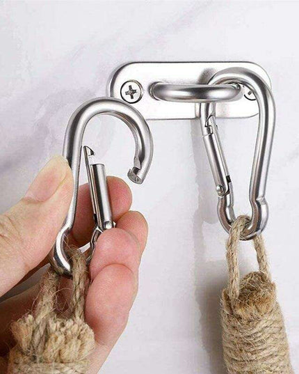 Chic Handcrafted Hemp Rope Toilet Paper Holder - Rustic Farmhouse Aesthetic