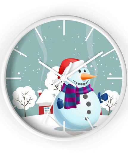 Elegant Wooden Framed Wall Clock - A Perfect Addition to Upscale Decor