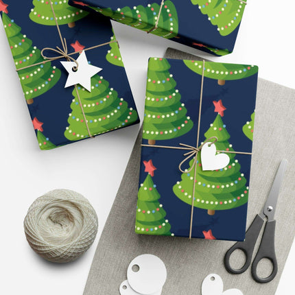 Elegant Eco-Friendly Gift Wrap Set: Premium Duo for Stylish Presentations