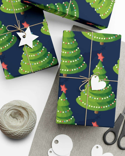 Elegant Eco-Friendly Gift Wrap Set: Premium Duo for Stylish Presentations