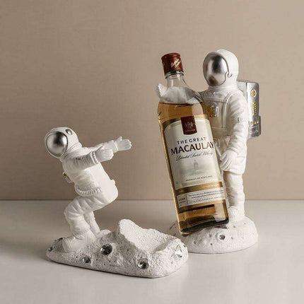 Whimsical Nordic Astronaut Resin Figurine - Unique Space-Themed Home Accent & Gift Idea