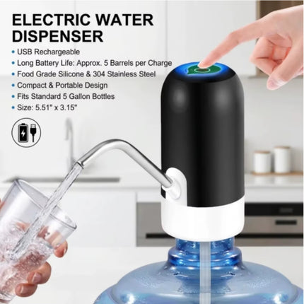Peekaboo Studio USB Rechargeable Electric Water Bottle Dispenser - Aut