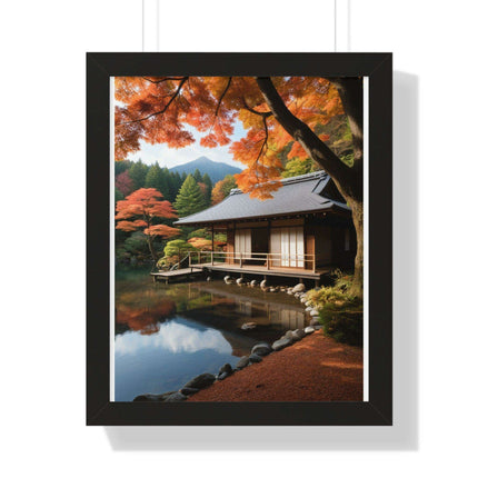 Tranquil Japanese Zen Garden Wall Art - Eco-Friendly Decor for a Serene Home