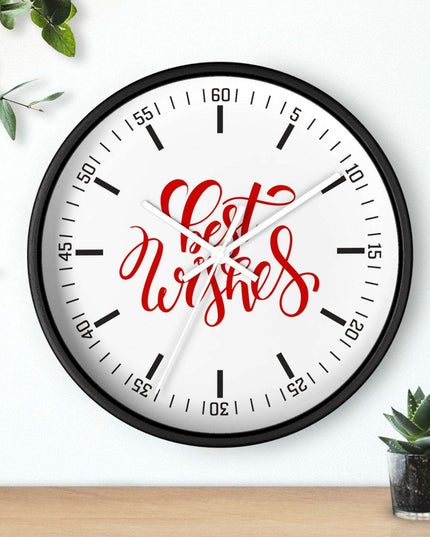 Opulent Holiday Chic Wall Clock - An Exquisite Timekeeper for Elegant Interiors