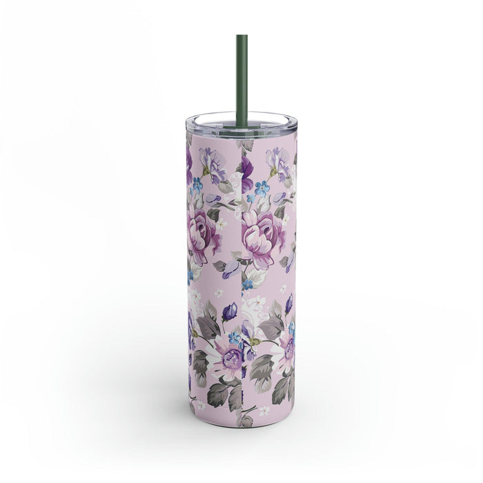 20oz Elegant Matte Stainless Steel Skinny Tumbler by Maars Maker - Sip in Luxury