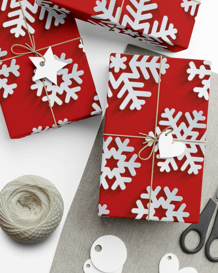 Elegant Customizable 3D Christmas Gift Wrap Set with Matte & Satin Finishes by Maison d'Elite