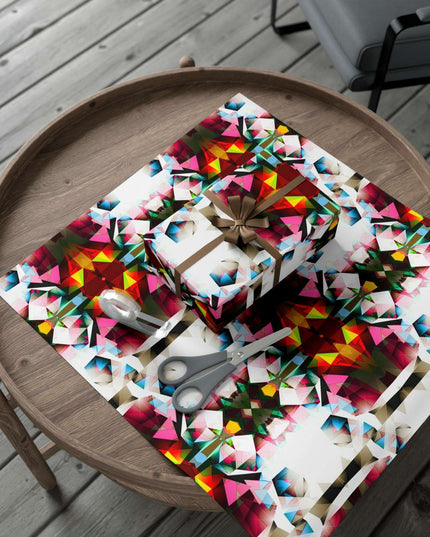 Elegant Eco-Friendly 3D Holiday Gift Wrap Set: Premium USA-Made Wrapping Paper