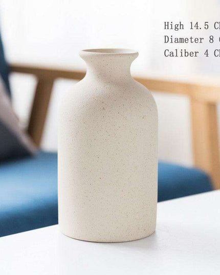 Timeless Nordic Charm: Exquisite Handcrafted Ceramic Vase for Lasting Elegance
